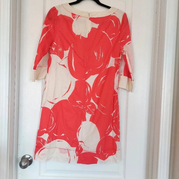 J.Crew Cherry Print Cotton Dress Size 4 - Picture 2 of 7